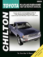 Toyota Pick-Ups/Land Cruiser/4Runner (1997-00) Chilton Manual