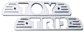 Toyota Polished Aluminum Third Brake Light Covers (1993-2010)