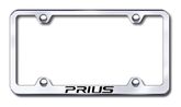 Toyota Prius Laser Etched Stainless Steel Wide License Plate Frame