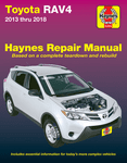 Toyota RAV4 Haynes Repair Manual (2013-2018)