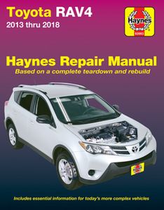 Toyota RAV4 Haynes Repair Manual (2013-2018)