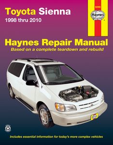 Toyota Sienna Haynes Repair Manual (1998-2010)
