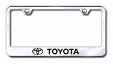 Toyota Stainless Steel License Plate Frames