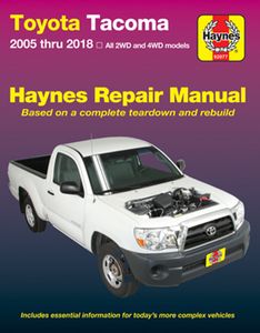 Toyota Tacoma Haynes Repair Manual (2005-2018)