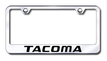 Toyota Tacoma Laser Etched Stainless Steel License Plate Frame