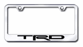 Toyota TRD Laser Etched Stainless Steel License Plate Frame