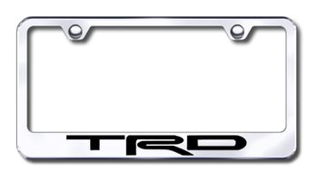 Toyota TRD Laser Etched Stainless Steel License Plate Frame