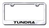 Toyota Tundra Laser Etched Stainless Steel License Plate Frame