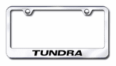 Toyota Tundra Laser Etched Stainless Steel License Plate Frame