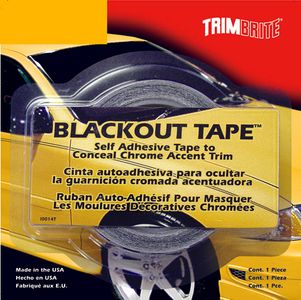 Trimbrite Blackout Tape 1 3/8" x 20'