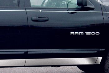 Trimbrite Quicksilver Chrome Rocker Panel Kit (6" x 16ft)