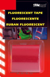 Trimbrite Red Flourescent Tape (3/4" x 4')