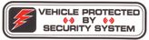 Trimbrite "Security System" Decals (2-Pack)
