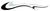 Trimbrite Street Graphics Silver & Black Stripe Kit