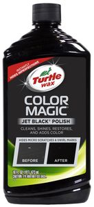 Turtle Wax Color Magic Black Car Polish (16 oz)