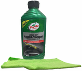 Turtle Wax Clean Cut Rubbing Compound (18 oz) & Microfiber Cloth Kit