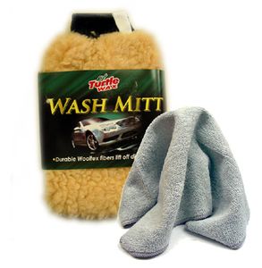 Turtle Wax Wash Mitt and MicroFiber Cloth