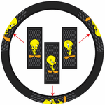 Tweety Attitude 3-State Steering Wheel Cover