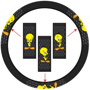 Tweety Attitude 3-State Steering Wheel Cover