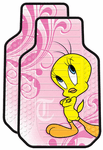 Tweety Bird Rubber Floor Mats (Pair)