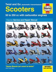 Twist and Go (Automatic Transmission) Scooters Haynes Repair Manual