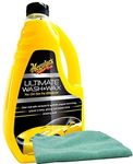 Meguiar's Ultimate Wash and Wax (48 oz) & Microfiber Cloth