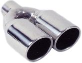 Vibrant Stainless Steel Dual Outlet Exhaust Tips (Weld-On)