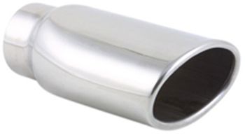 Vibrant Stainless Steel Oval Exhaust Tips (Weld-On)
