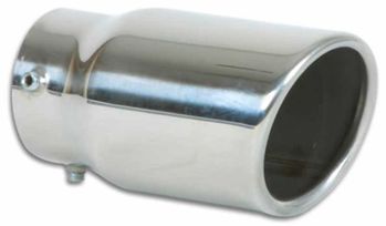 Vibrant Stainless Steel Oval & Round Exhaust Tips (Bolt-On)