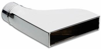 Vibrant Stainless Steel Rectangular Exhaust Tips (Weld-On)