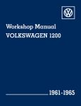 Volkswagen 1200 Workshop Manual (1961-1965)