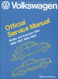 Volkswagen Beetle and Karmann Ghia Type 1: 1966-1969