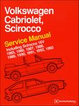 Volkswagen Cabriolet & Scirocco Service Manual (1985-1993)