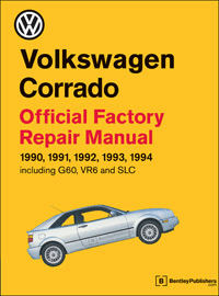 Volkswagen Corrado Repair Manual: 1990-1994