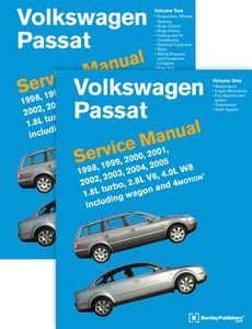 Volkswagen Passat Service Manual-2 Vol. Set (1998-2005)
