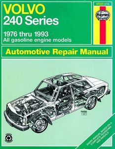 Volvo 240 Series Haynes Repair Manual (1976 - 1993)