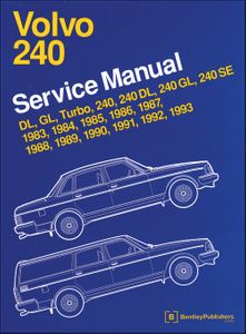 Volvo 240 Service Manual: 1983-1993