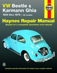 VW Beetle & Karmann Ghia Haynes Repair Manual (1954-1979)