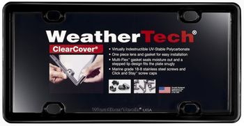 WeatherTech ClearCover License Plate Covers