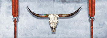 Western Longhorn Rear Window Decal
