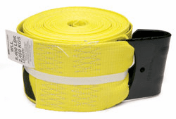 Winch Strap with Flat Hook (4" x 30')
