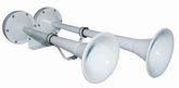 Wolo 12-Volt Dual Trumpet Horn 330/408 Hz (114.2 Decibels)
