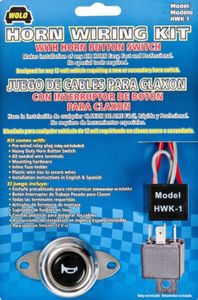 Wolo Air Horn Wiring Kit