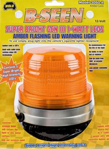 Wolo B-Seen LED Amber Warning Light