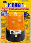 Wolo Battery Powered LED Warning Light Magnet Mount