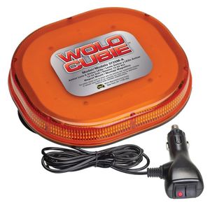 Wolo Cubie Magnet Mount Amber Mini Emergency LED Light Bar