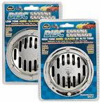 Wolo Low or High Tone Chrome Disc Horns