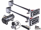 Wolo Giant Roof Mount Air Horn Set Lanyard Valve Operated
