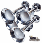Wolo Heavy-Duty Lanyard Valve Controlled Train Horn (153 Decibels)