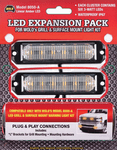 Wolo LED Grill & Surface Mount Warning Light Expansion Kit